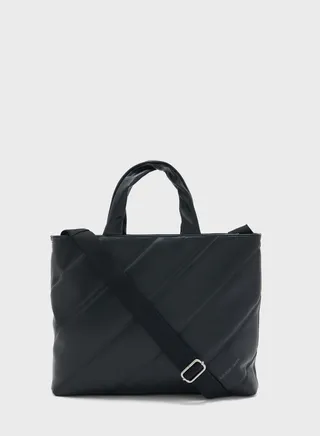 Quilted Mini Slim Tote