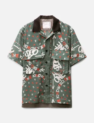 Sacai x Eric Haze Graphic Shirt