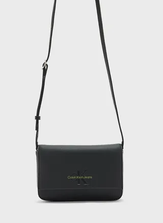 Sculpted Flap Over Crossbody
