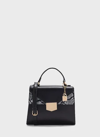 Top Handle Crossbody Bag
