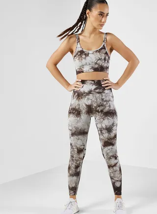 Athletic Sports Bra & Leggings Set