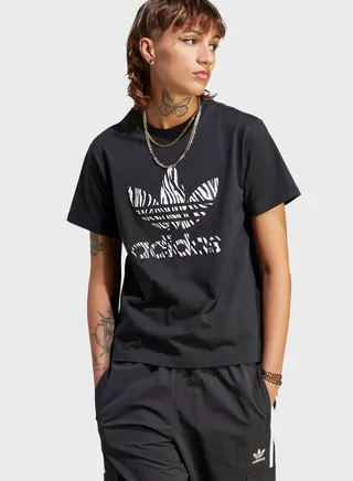 Animal Print Infill T-Shirt