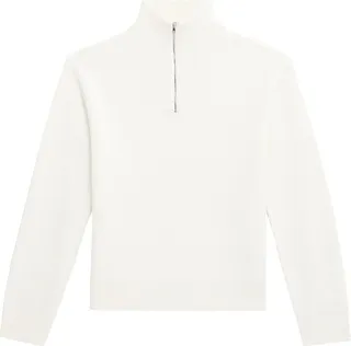 Lamar Wool Quarter-Zip Sweater