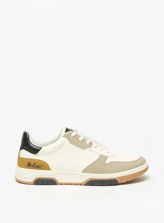 Men's Colourblock Lace-Up Sneakers