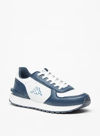 Mens Colourblock Lace-Up Sports Shoes