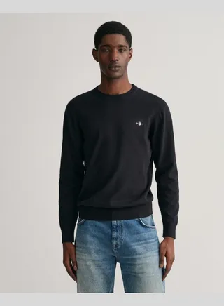 Classic Cotton Crew Neck Sweater