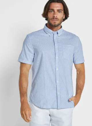 Oxford Striped Regular Fit Shirt