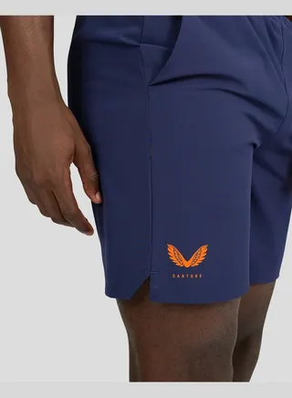 Peacoat/ibis Protek 7" Training Shorts"