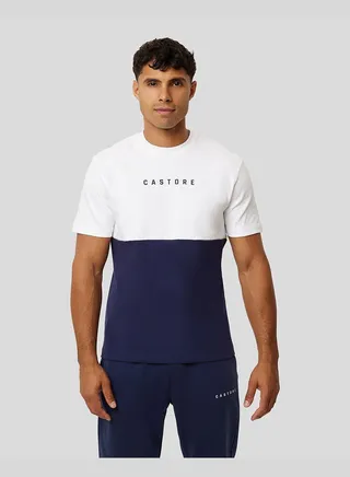 White Cobalt Capsule Block Recovery Tee