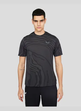 Black Classic Core Tech Tee