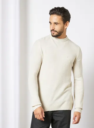 Crew Neck Knit Sweater