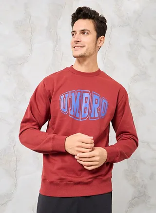 Varsity Round Neck Sweatshirt