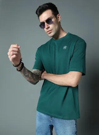 Back Graphic Print Cotton T-Shirt