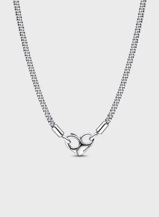 Pandora Moments Studded Chain Necklace