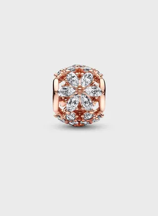 Sparkling Herbarium Cluster Round Charm