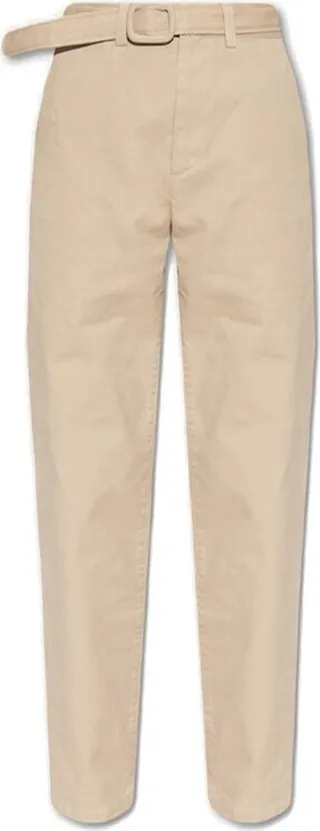 A.P.C. Belted Straight Leg Trousers