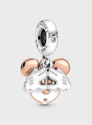 Disney Mickey Mouse Double Dangle Charm