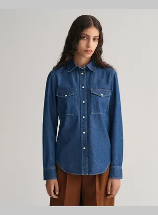Regular Fit Denim Shirt