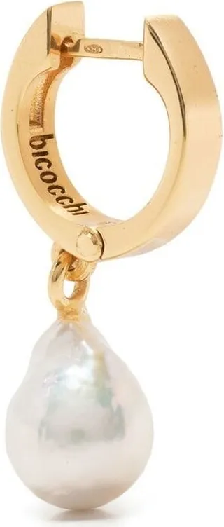 Pearl Hoop Earring