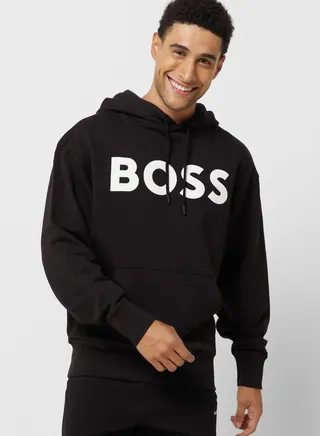 Logo Long Sleeved Hoodie