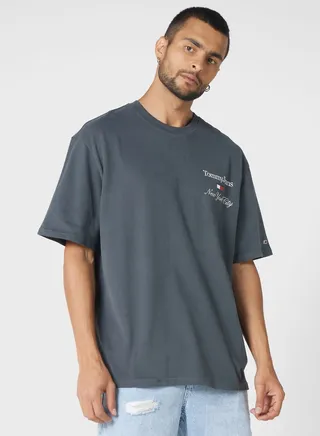 Graphic Crew Neck T-Shirt