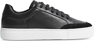 Reiss Ashley Low Top Leather Sneakers