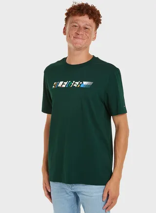 Graphic Crew Neck T-Shirt