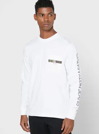 Iridescent Crew Neck T-Shirt