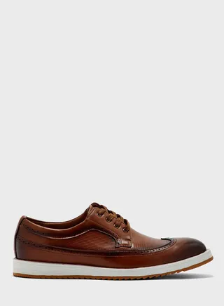 Wing Cap Smart Casual Lace Ups