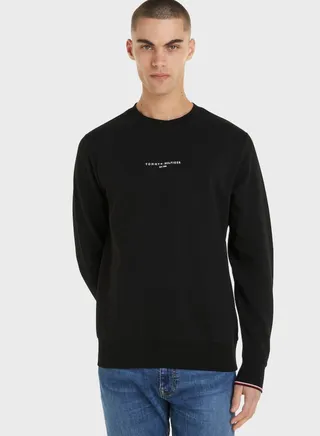 Logo Crew Neck Sweatshirt