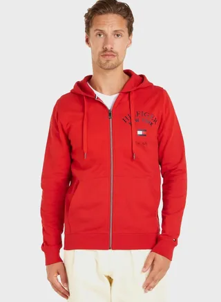 Varsity Hooded Neck Jacket