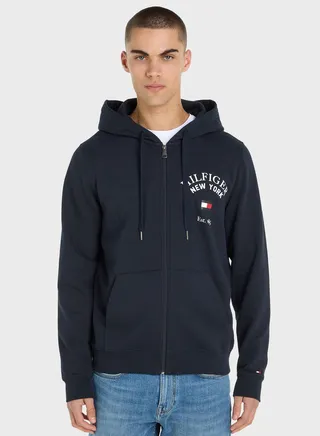 Varsity Hooded Neck Jacket
