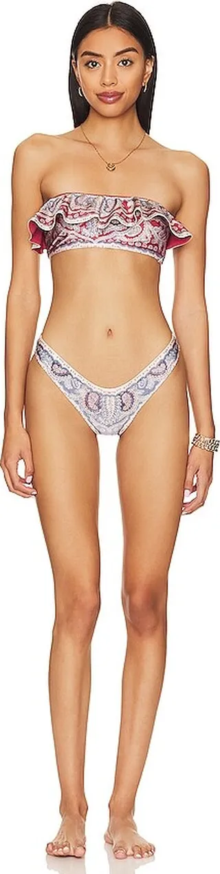 Vitali Frill Bandeau Bikini Set