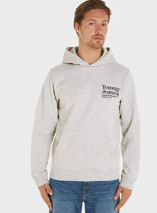 Text Print Modern Hoodie