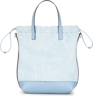 All-Over Paisley-Print Tote Bag