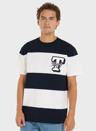 Color Block Crew Neck T-Shirt
