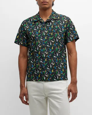 Men's Lloyd Patterned Sport Shirt