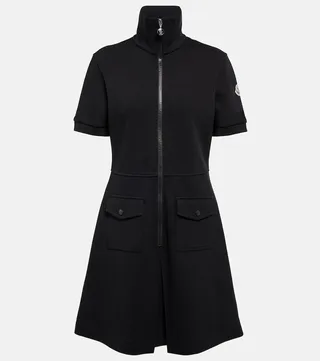 Mockneck sweater dress