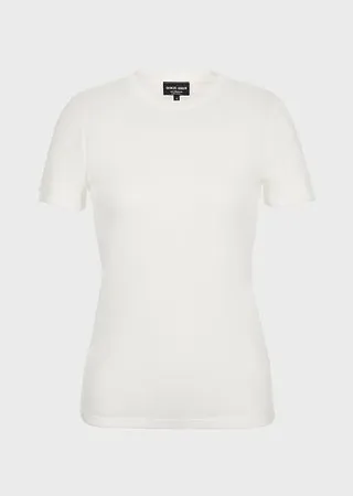 Pure cashmere T-shirt
