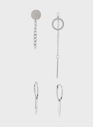 2 Pack Mix Earring Set
