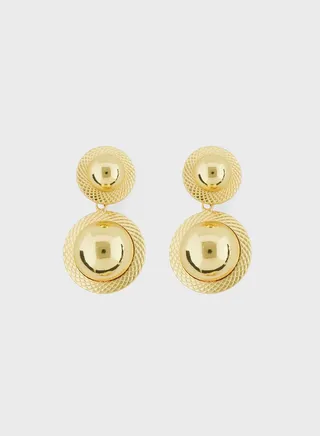 Circular Drop Earrings