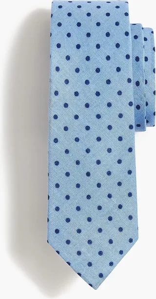 J.Crew Factory Men's Blue Dot Tie