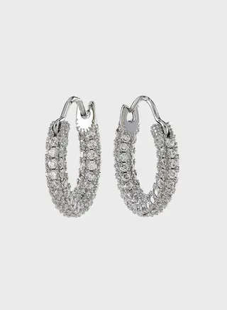 Pave Amalfi Cuff Earrings