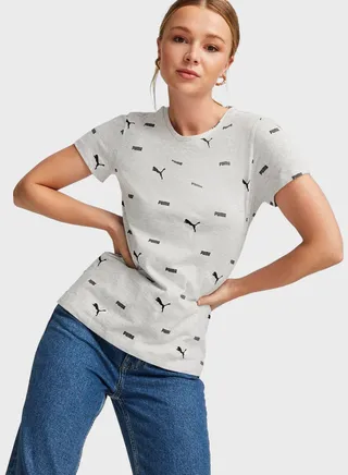 Essential Power Logo Aop T-Shirt