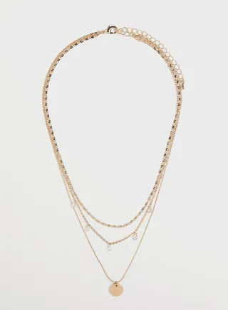 Three-Strand Pendant Necklace