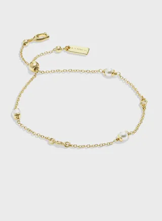 Pearl Slider Bracelet