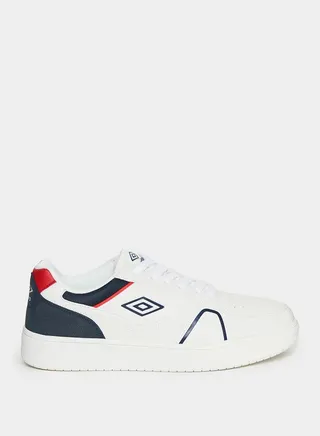 Logo Detail Color Block Sneakers