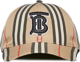 Burberry TB Embroidered Striped Baseball Cap