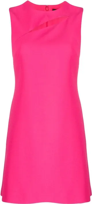Slashed Sleeveless Minidress