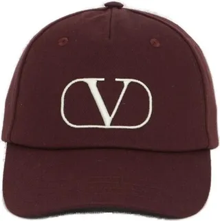 Valentino Logo Embroidered Baseball Cap